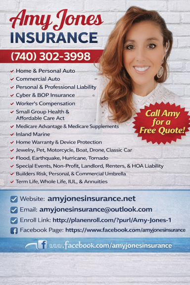 Amy Jones Insurance Flyer
